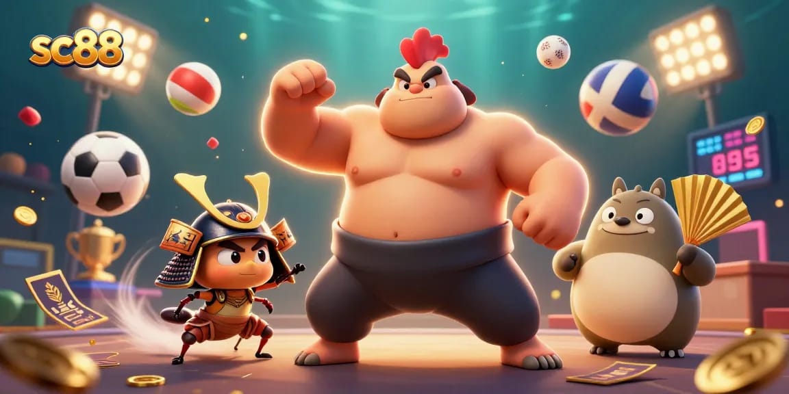 Experience thrilling action at sc88 with vibrant casino elements and dynamic characters.