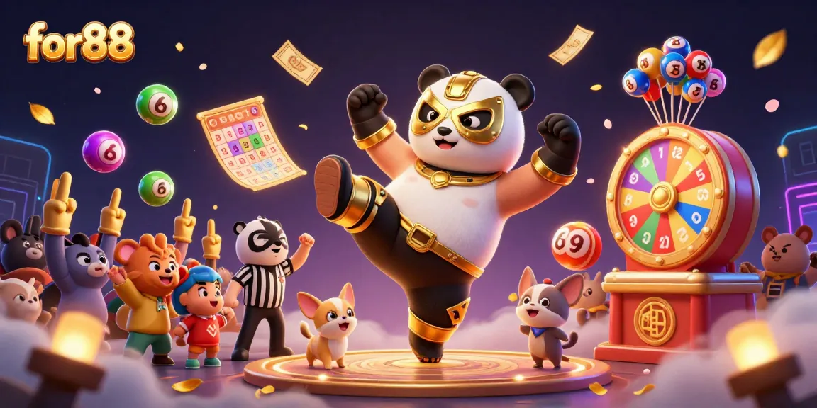 Experience for88's thrilling gaming scene with dynamic characters and exciting casino elements.