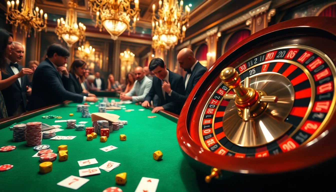 Experience high-stakes gambling at https://8day.reisen/ with vibrant casino tables and engaging players.