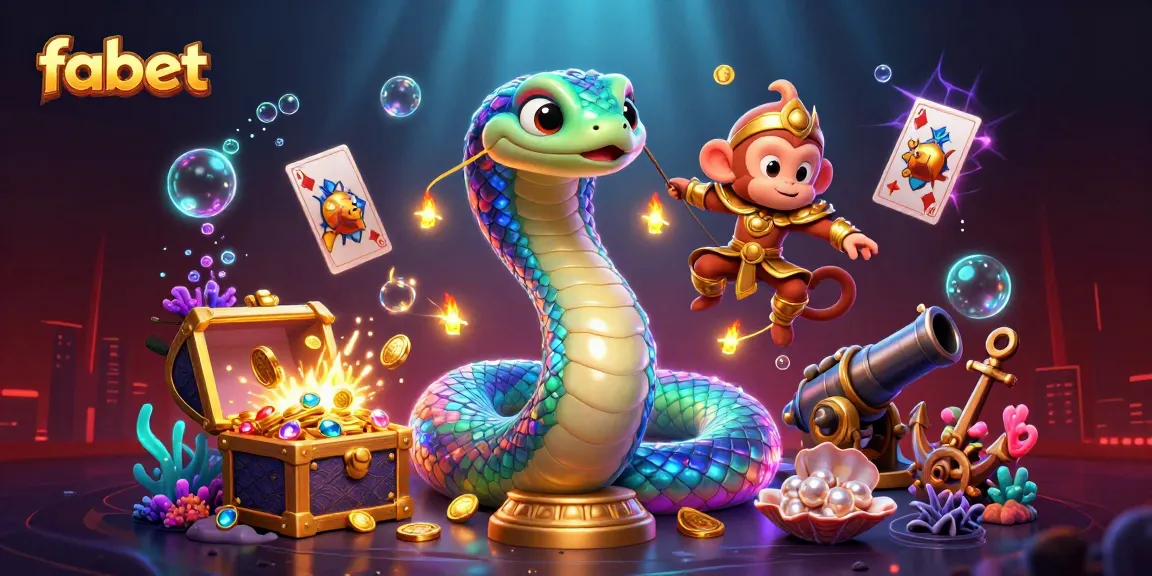 Engage in exciting gameplay with fabet as vibrant characters and casino elements come alive in a dazzling 3D scene.