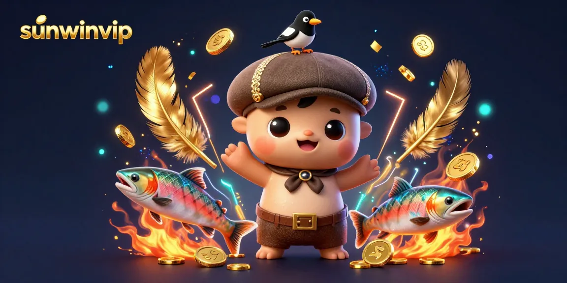 Engage with sunwinvip in an exciting cartoon casino scene filled with charming characters and dynamic betting elements.