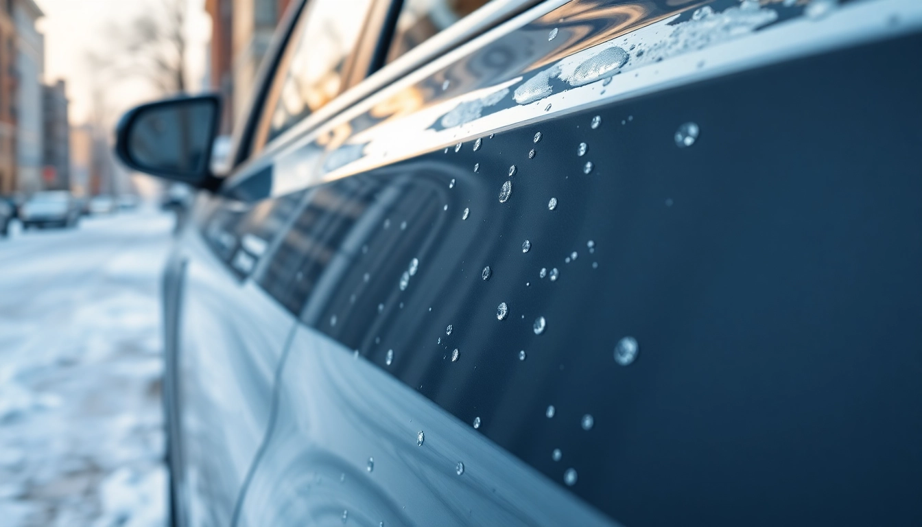 Enhance your vehicle with PPF winter road salt protection to shield against winter elements.