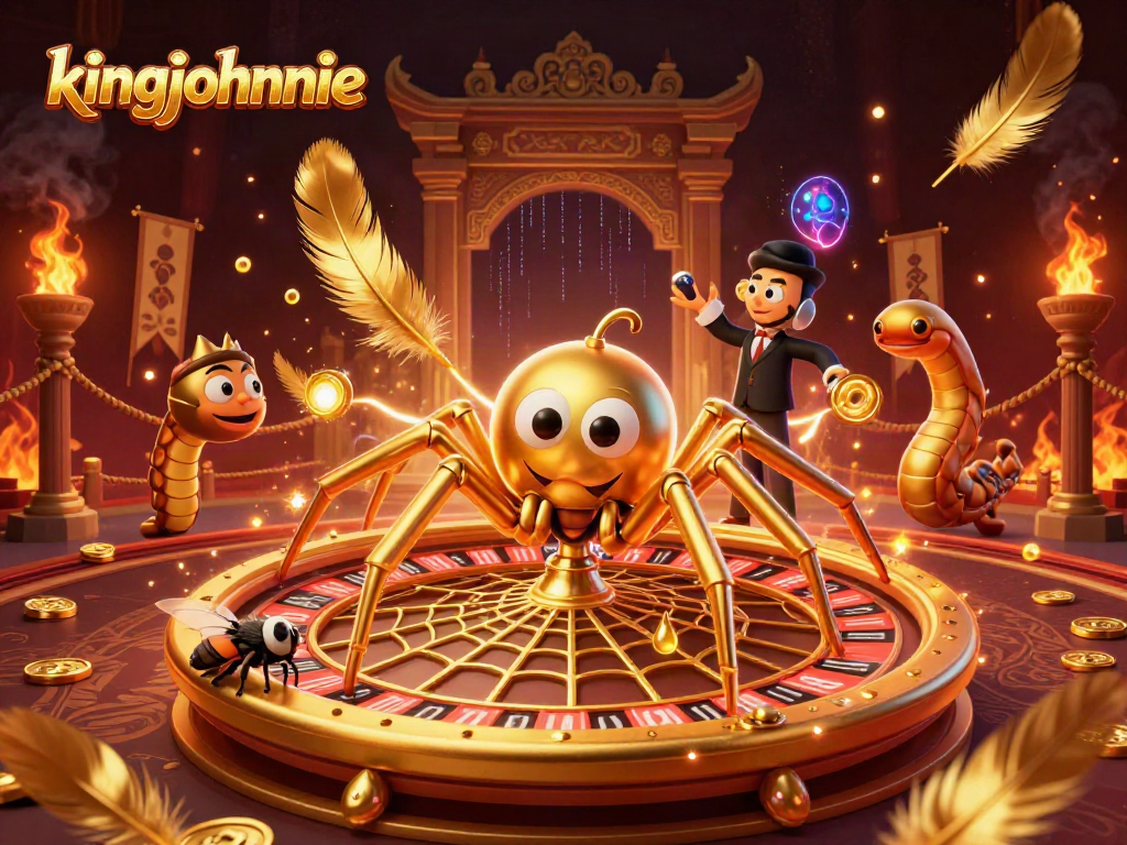 Spin to win with the kingjohnnie in a thrilling blackjack scene filled with excitement.