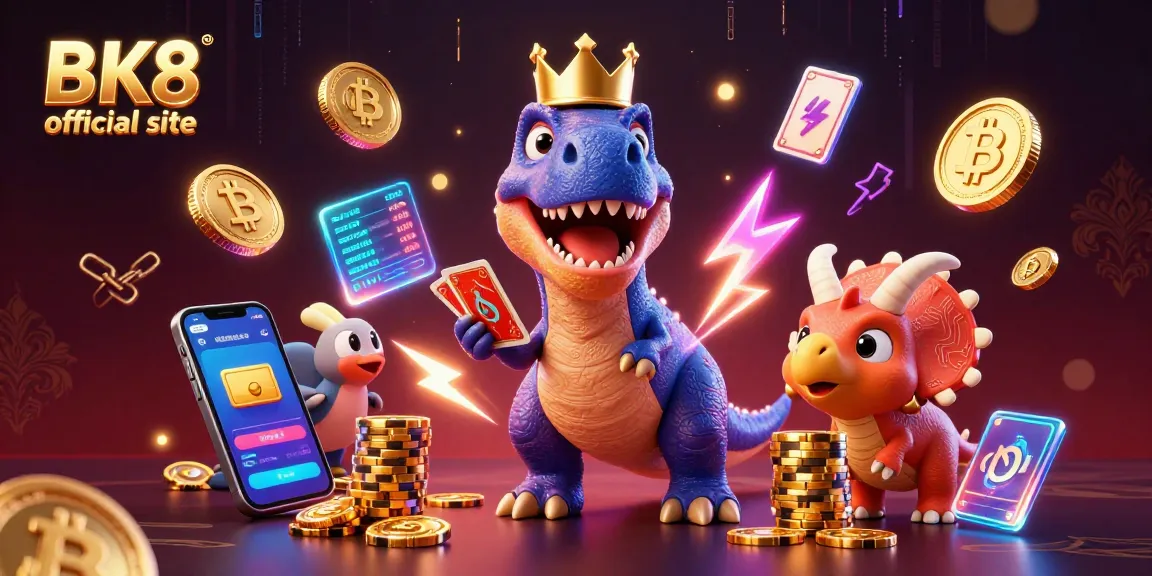 Play exciting games at the BK8 official site, featuring engaging characters and vibrant casino elements.