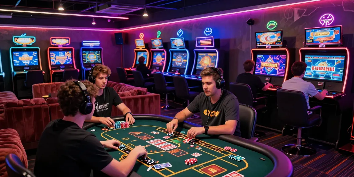 Engaging gaming scene at https://sv88m7.com with players immersed in exciting casino games.
