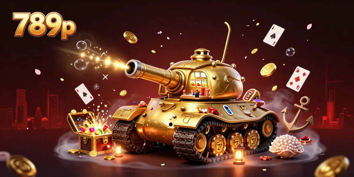 Experience the vibrant world of 789p with a golden beetle tank casino and confetti-filled action.