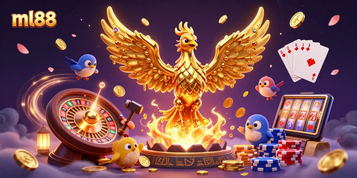Spin the thrilling roulette wheel at ml88 while enjoying golden phoenix-themed games.