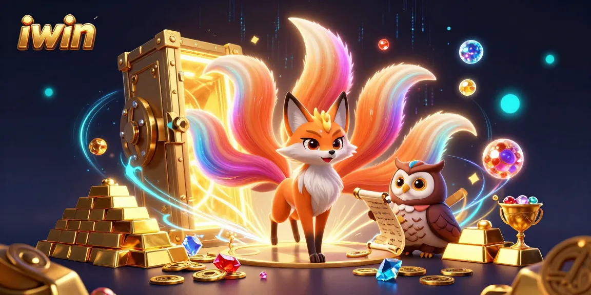 Experience the thrill of iwin with a captivating 3D illustration showcasing vibrant casino elements.