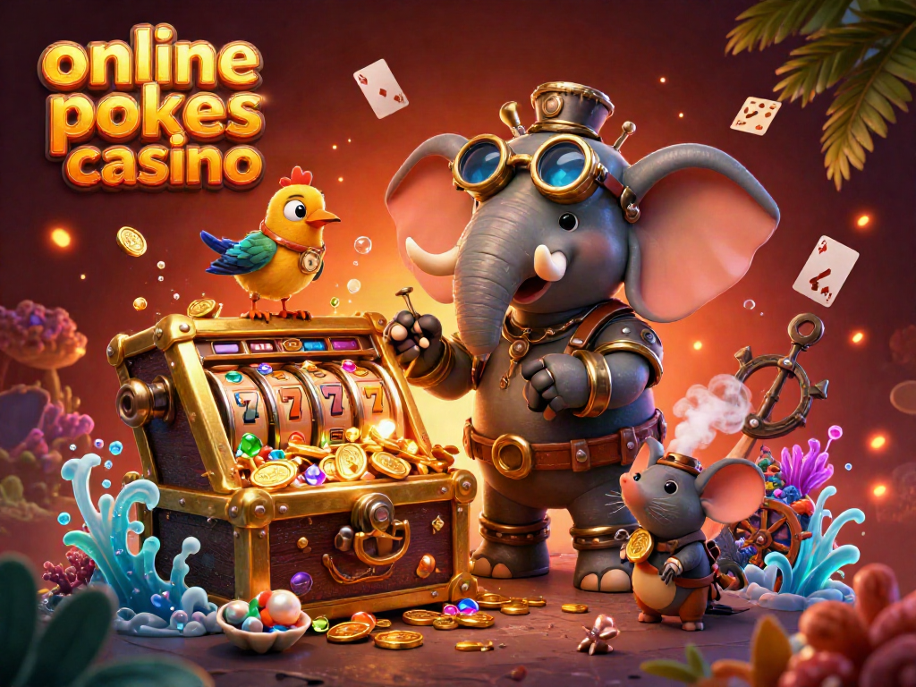 Spin and win at the online pokies casino with engaging visuals and vibrant game elements.