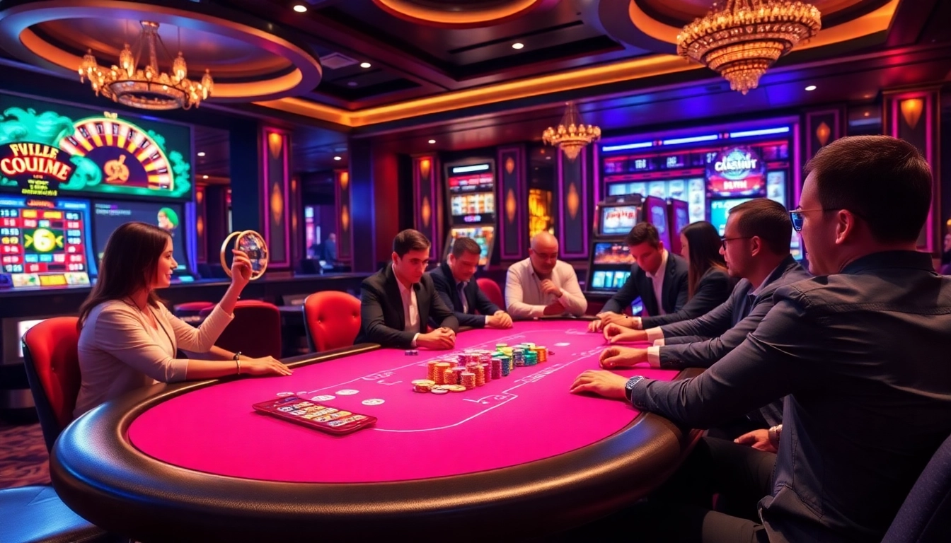 Experience high-stakes excitement with 789f com poker action and vibrant casino atmosphere.