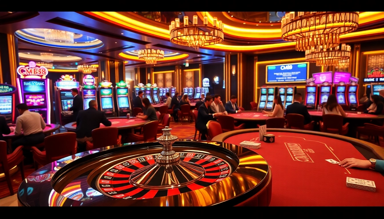 Experience the excitement of CM88 with dazzling casino games and vibrant poker action.