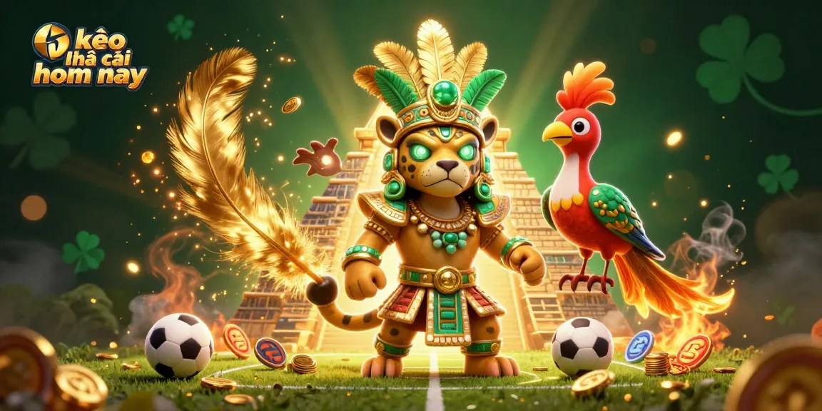 Engage with kèo nhà cái hôm nay in a vibrant, dynamic sports betting scene featuring unique gambling elements.